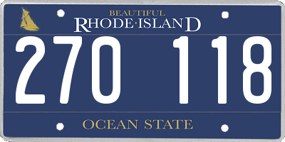 RI license plate 270118