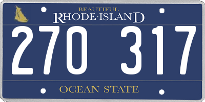 RI license plate 270317