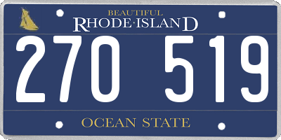 RI license plate 270519