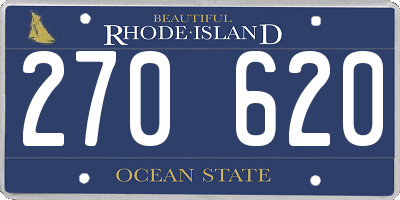 RI license plate 270620