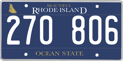 RI license plate 270806