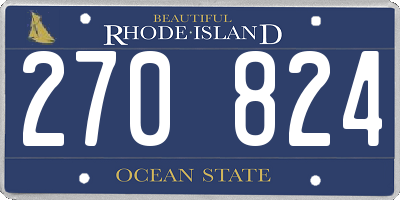 RI license plate 270824
