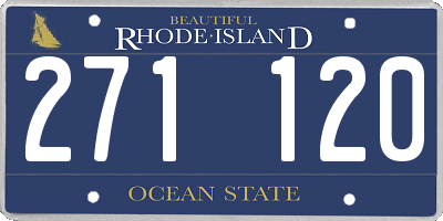 RI license plate 271120
