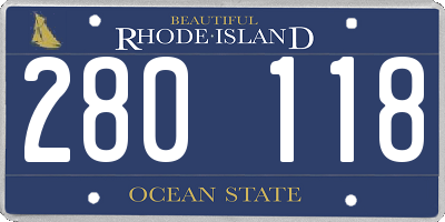 RI license plate 280118