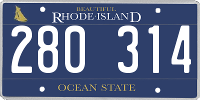 RI license plate 280314