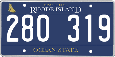 RI license plate 280319