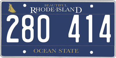 RI license plate 280414