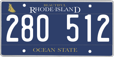 RI license plate 280512