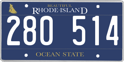 RI license plate 280514