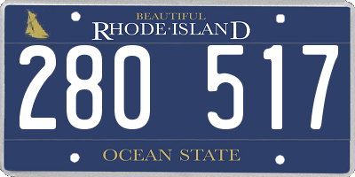 RI license plate 280517