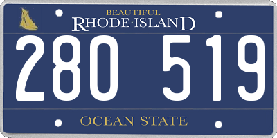 RI license plate 280519