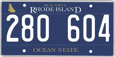 RI license plate 280604