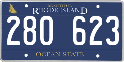 RI license plate 280623