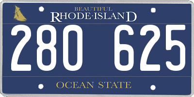 RI license plate 280625