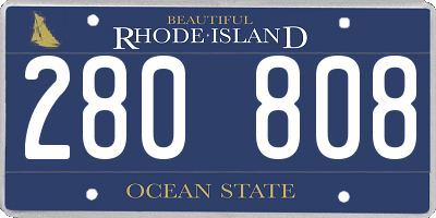 RI license plate 280808