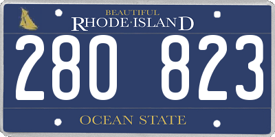 RI license plate 280823