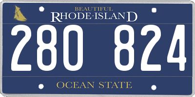 RI license plate 280824