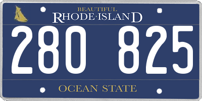 RI license plate 280825