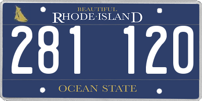 RI license plate 281120