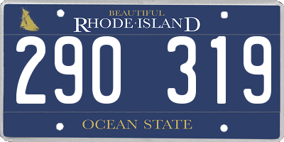 RI license plate 290319