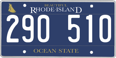 RI license plate 290510