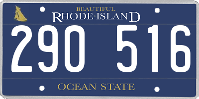 RI license plate 290516