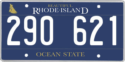 RI license plate 290621