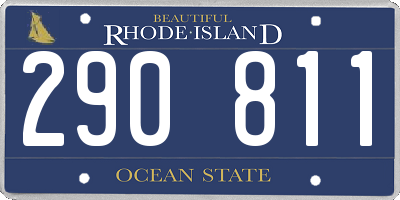 RI license plate 290811