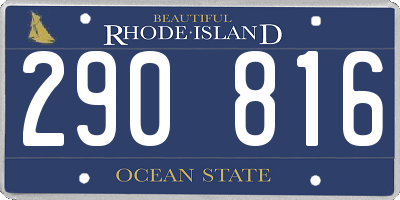 RI license plate 290816