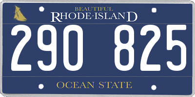 RI license plate 290825