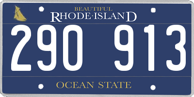 RI license plate 290913