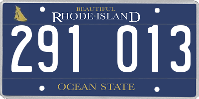 RI license plate 291013