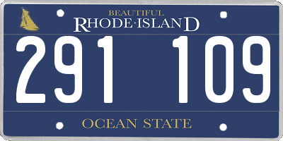 RI license plate 291109
