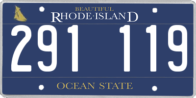 RI license plate 291119