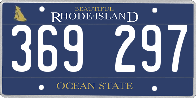 RI license plate 369297