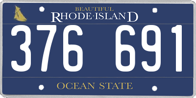 RI license plate 376691