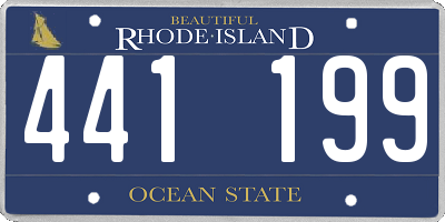 RI license plate 441199