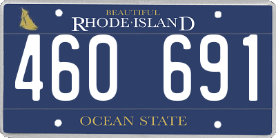 RI license plate 460691