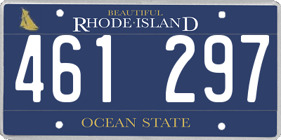 RI license plate 461297