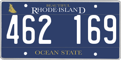 RI license plate 462169