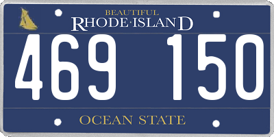 RI license plate 469150