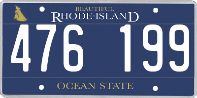 RI license plate 476199