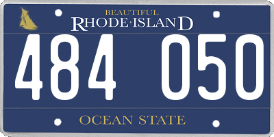 RI license plate 484050