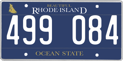 RI license plate 499084