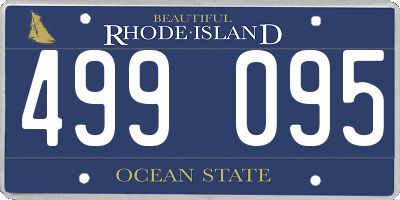 RI license plate 499095