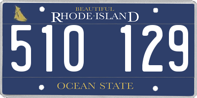 RI license plate 510129
