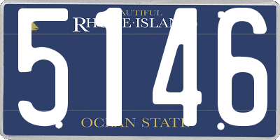 RI license plate 5146