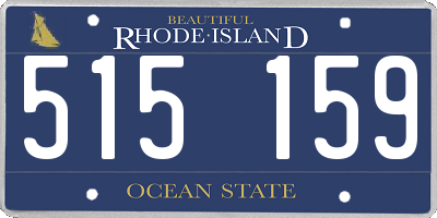 RI license plate 515159