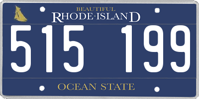 RI license plate 515199