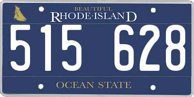 RI license plate 515628